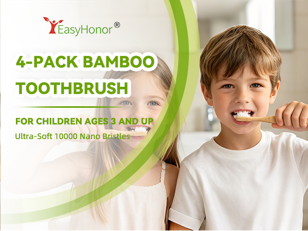 kids Bamboo Toothbrush