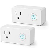 BN-LINK WiFi Heavy Duty Smart Plug Outlet, No Hub Required with Timer Function, White, Compatible...