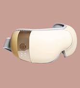 Eye Massager with Heat, Vibration, Music Heated Massager for Migraines, Relax and Reduce Eye Stra...