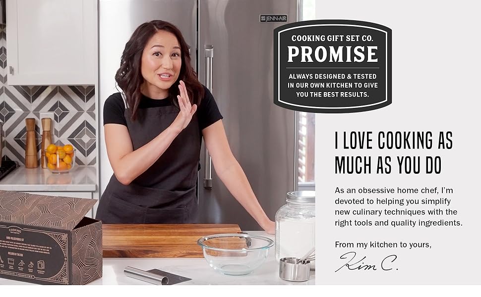 I love cooking as much as you do. From my kitchen to yours , Kim Cruickshanks.