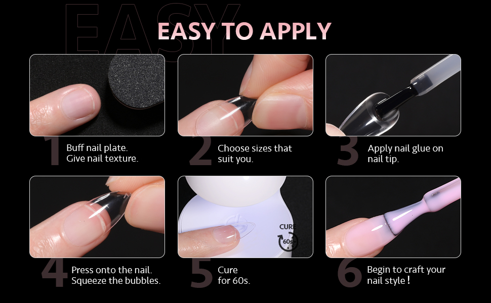 Nail tips
