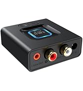 1Mii Bluetooth 5.1 Receiver for Home Stereo, Bluetooth Audio Adapter with 3.5mm RCA, Wireless Hi-...