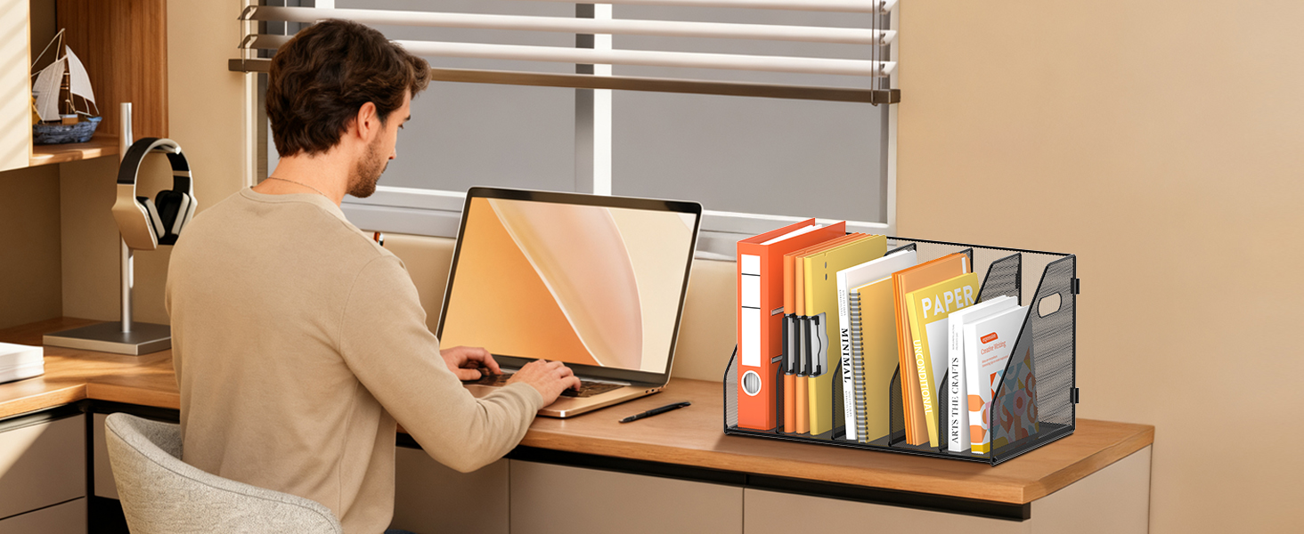 Home Desk Binder File Holder