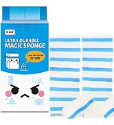 (25 Count) Dr. WOW Extra Durable Magic Cleaning Sponges, Premium Eraser Sponges for Multi-Purposes