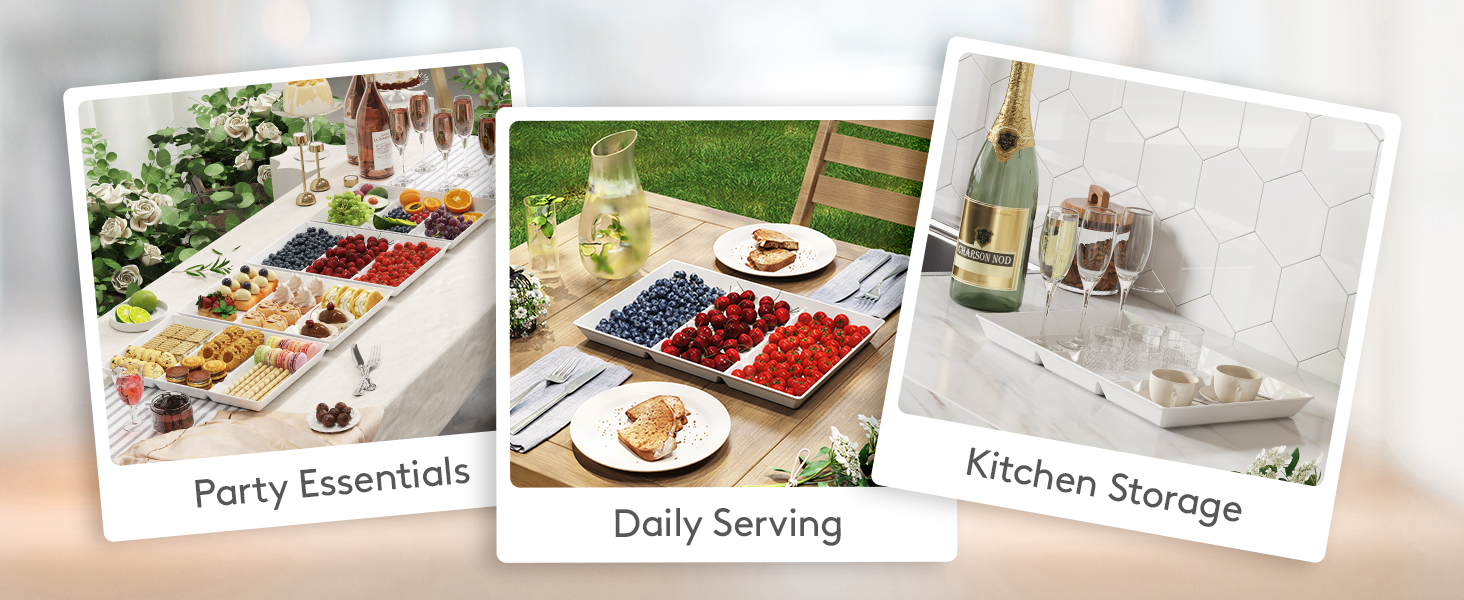 Lifewit.Divided.Serving.Tray