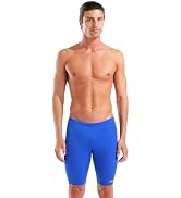 Arena Men's Team Colors Solid Swim Jammer MaxLife Athletic Swimwear Pool Training Swimsuit Compet...
