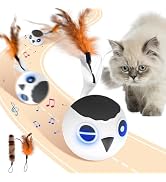 ORSDA Cat Ball Toys, Interactive Cat Toy for Indoor Bored Indoor Cats Kitten Toys, Automatic Elec...