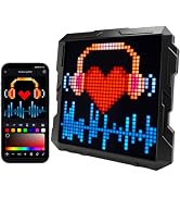 Vecrysit RGB Pixel Art Display,32*32 LED RGB Pixe Screen Digital Clock
