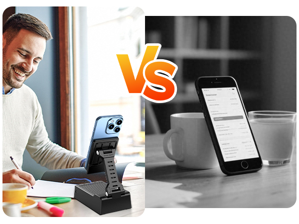Phone Stand with Wireless Bluetooth Speaker