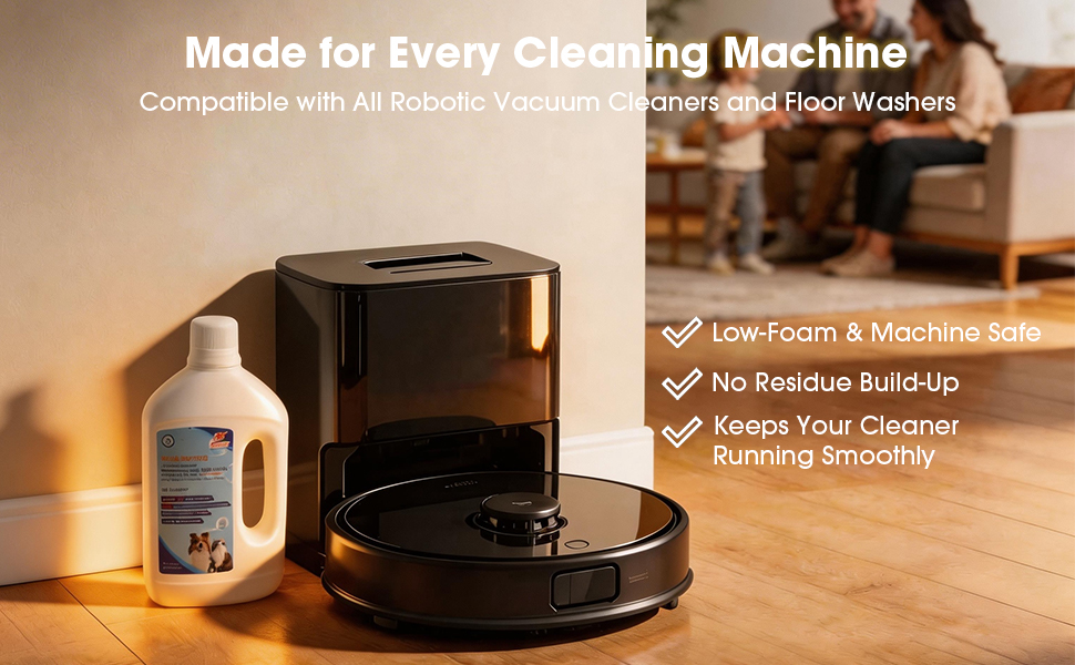 Floor Cleaning Solution Compatible with Eufy