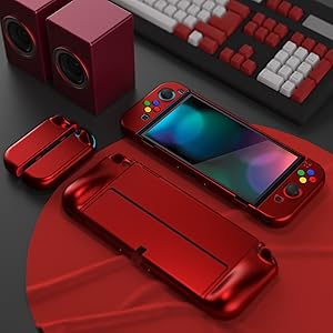 PlayVital AlterGrips Protective Slim Case for Nintendo Switch OLED