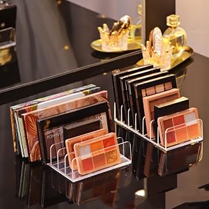 vanity organizers and storage,makeup storage,makeup palette organizer