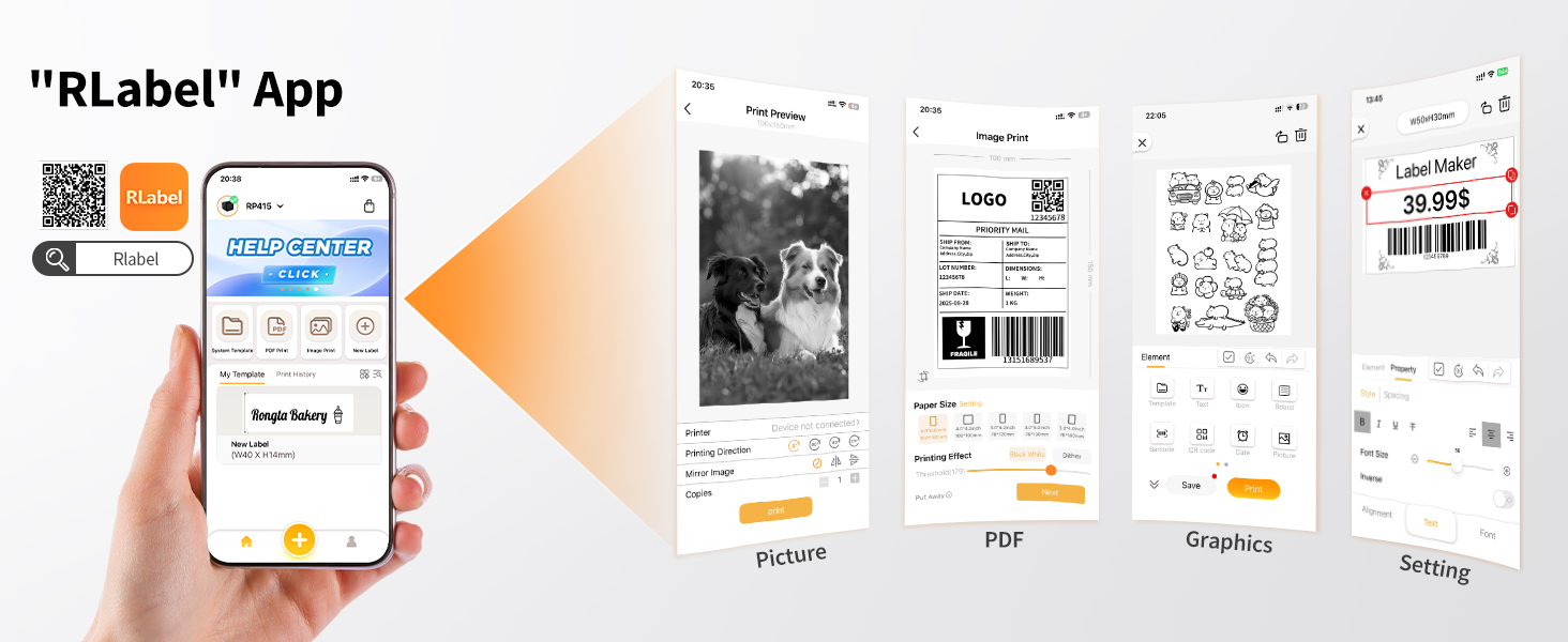 RLabel App