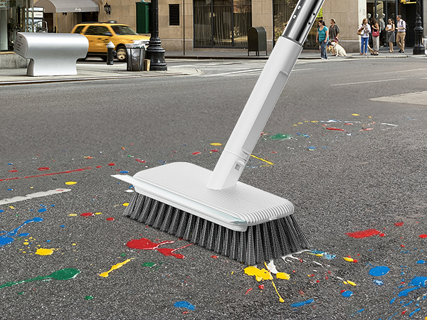 concrete brush