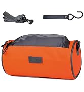 Bike Handlebar Bag Waterproof Bicycle Front Pouch with Sensitive Touch Screen Phone Holder, 3L Ca...