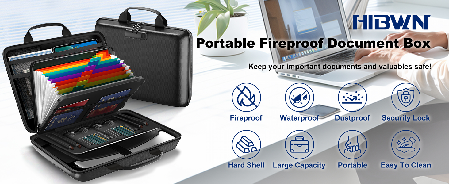 fireproof document box