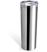 HYDROWION Triple-Insulated Tumblers - Stainless Steel with Lid and Straw, 20 oz Water Bottle, Sta...