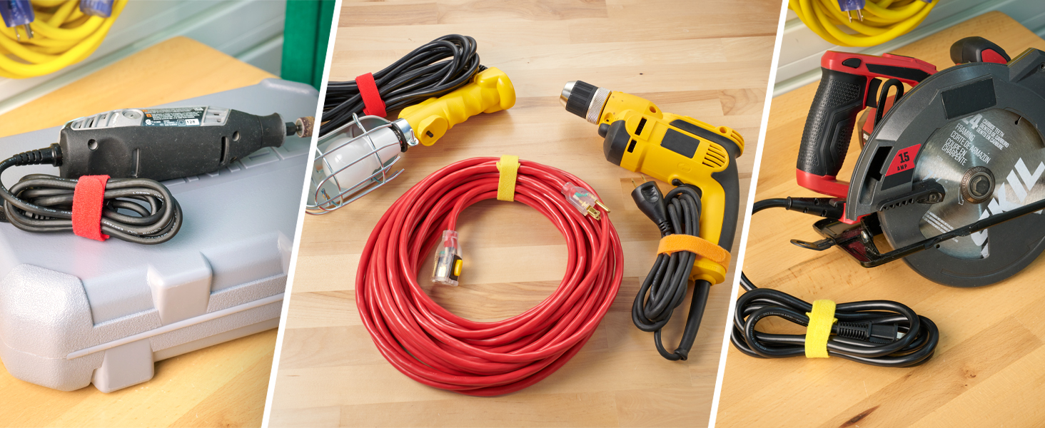 Self-Gripping Cable Ties Garage Uses