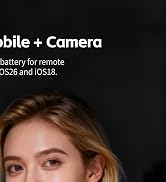 COMITOK iPhone Camera Grip MOCA with Magnet Fill Light & Mirror for 17 Pro iOS26 Native Camera, F...