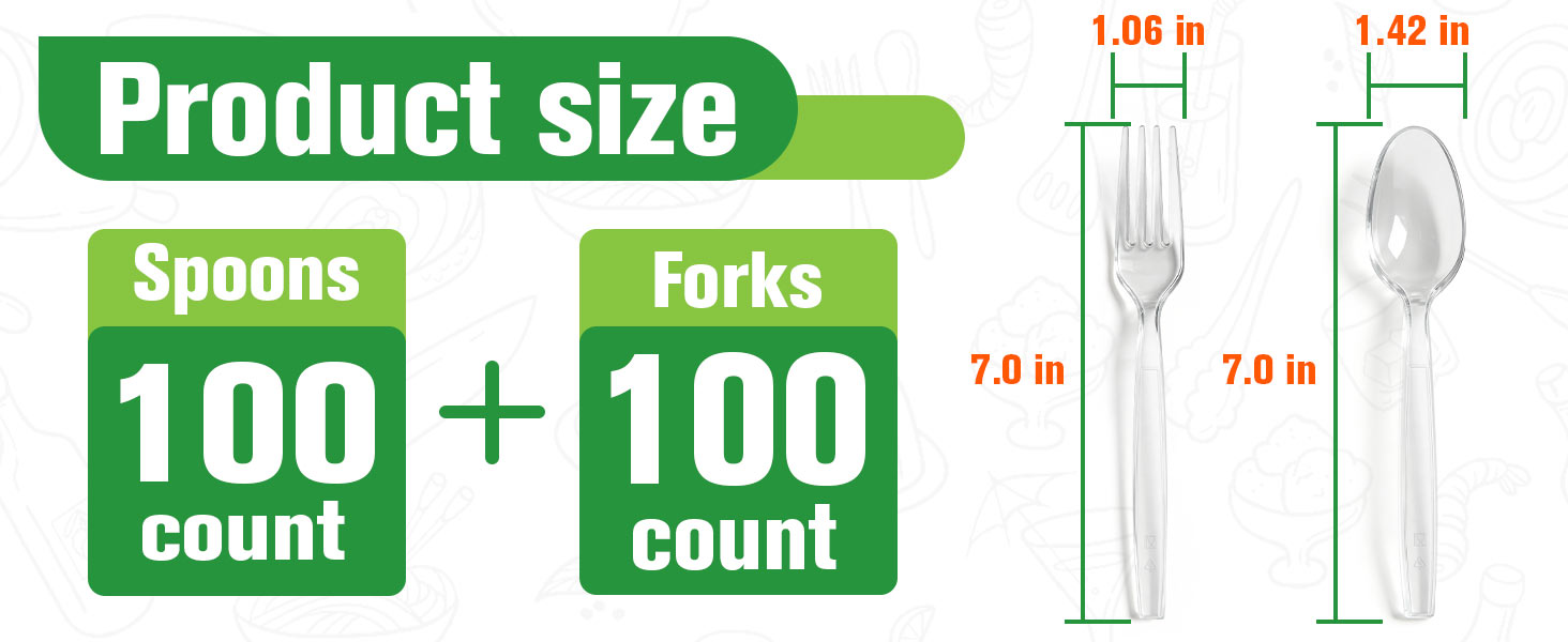 plastic silverware