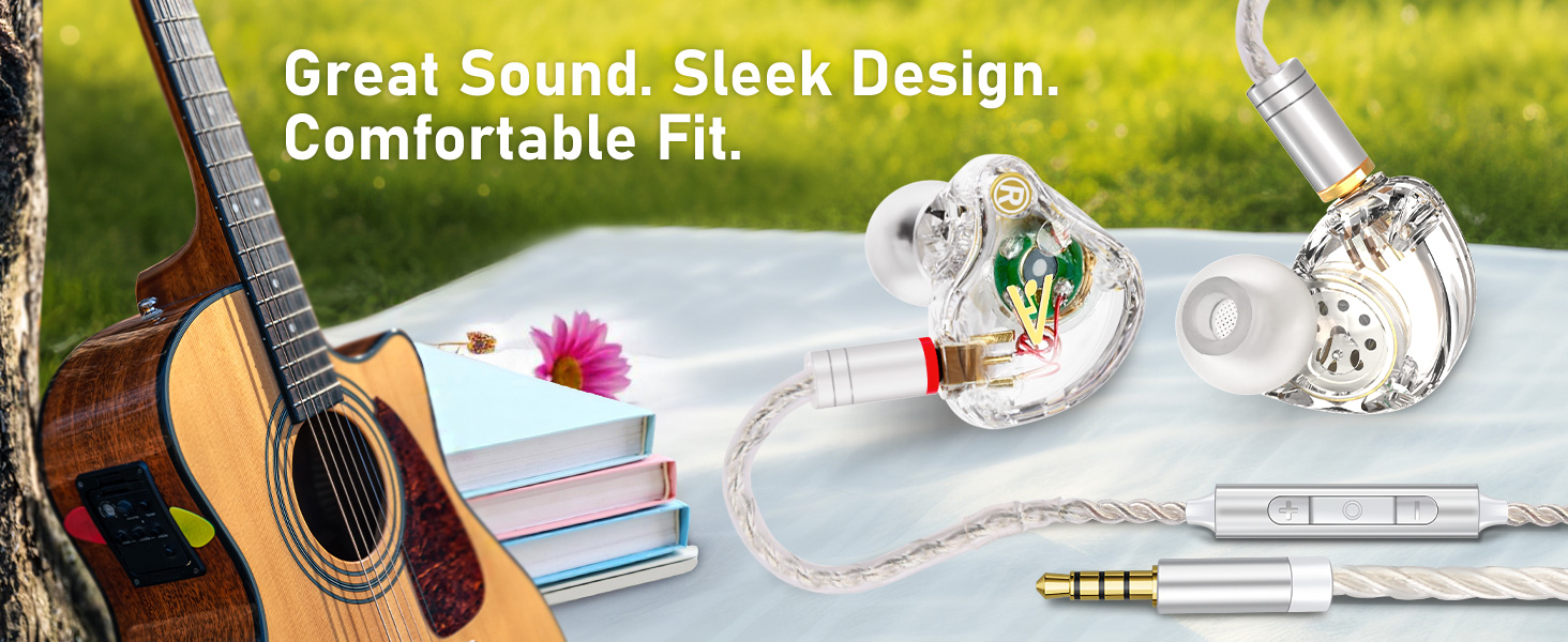 Audiovance Vibes 202 Black_HiFi Wired Earbuds