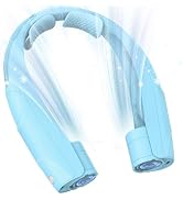 Enituo Neck Fan, 6000mAh USB Rechargeable Hands Free Personal Fan, 6 Speeds Adjustable Portable N...