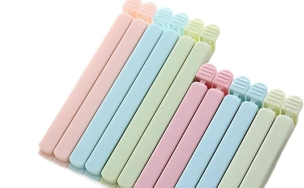 12 Bag Sealing Clips