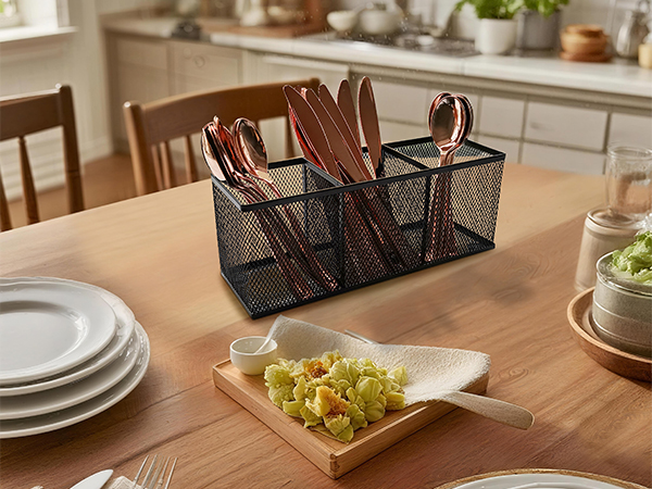 Kitchen utensil desk storage organizer