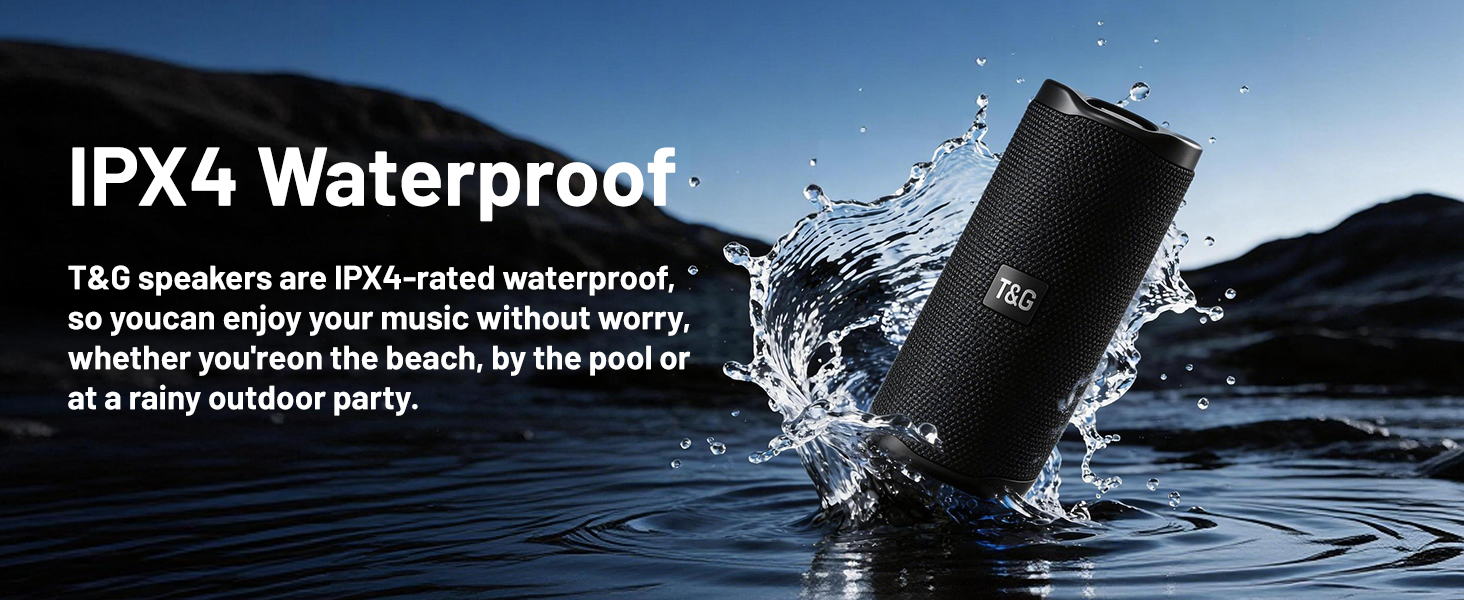 Waterproof Bluetooth speaker