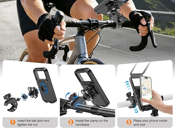 motorcycle phone holder mount