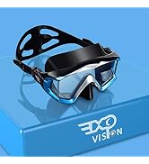 Adult Pano 3 Panoramic Scuba Diving Mask, Tempered Glass Snorkeling Dive Mask, Premium Swim Goggl...