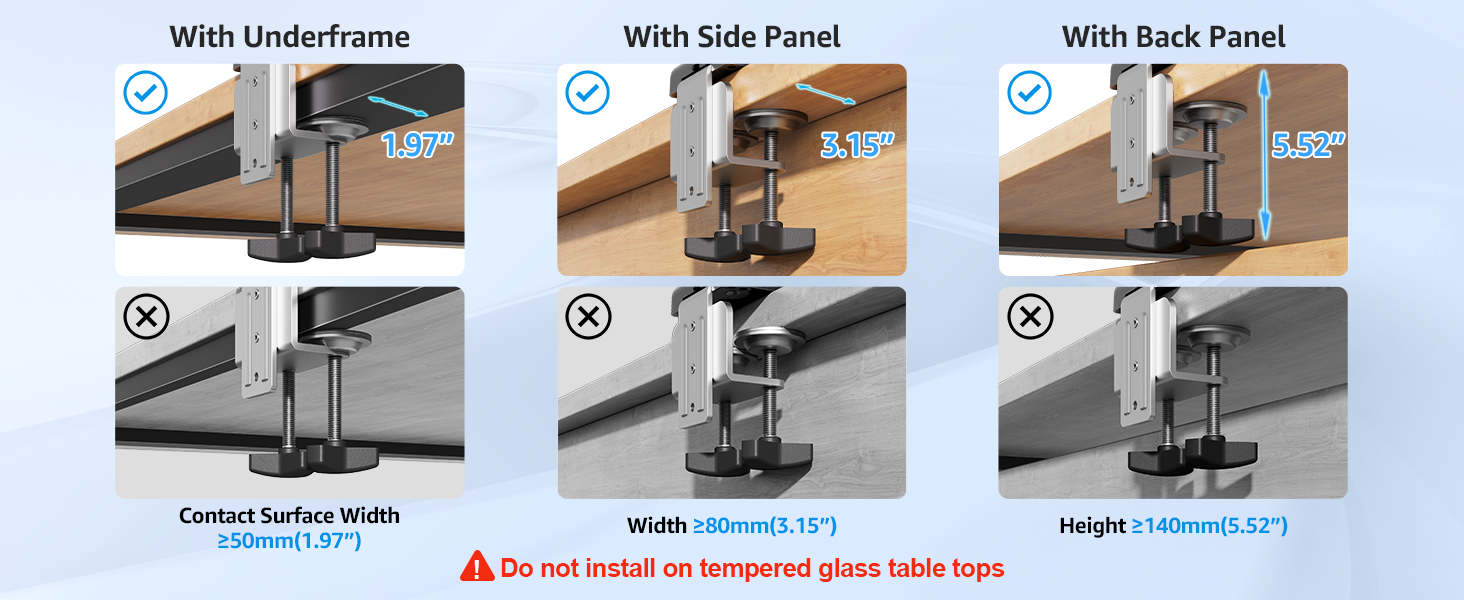 heavy duty monitor arm