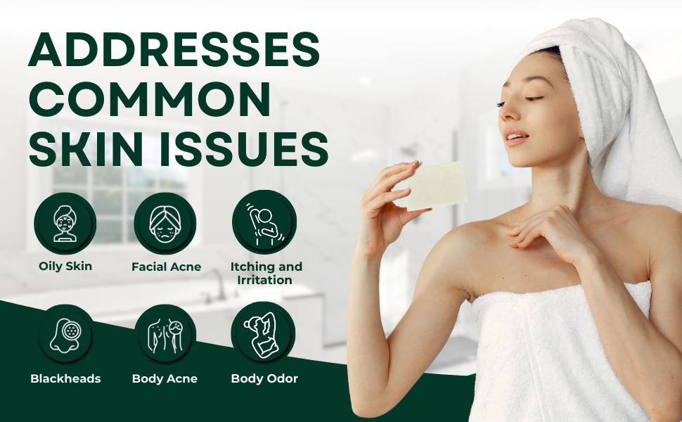 remedy workout pure organic premium Jabón en barra con aceite de árbol de té, limpiador facial y
