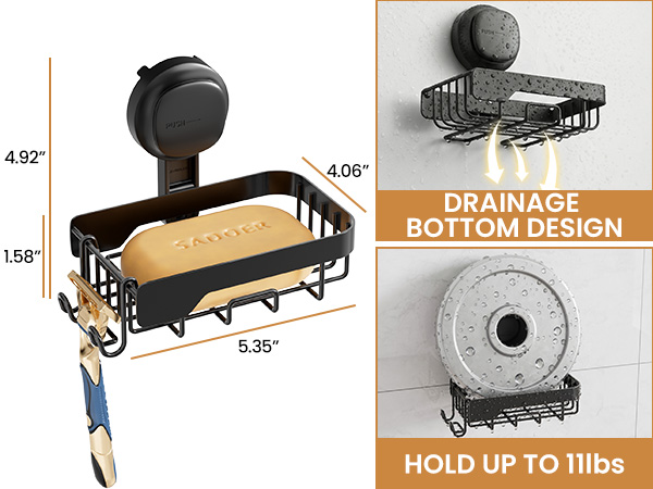 Drainage Fast and Hold Up to 11 Pouds