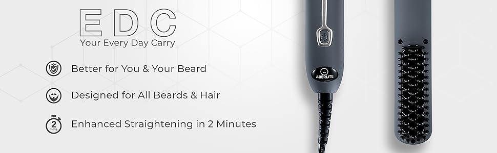 EDC beard straightener