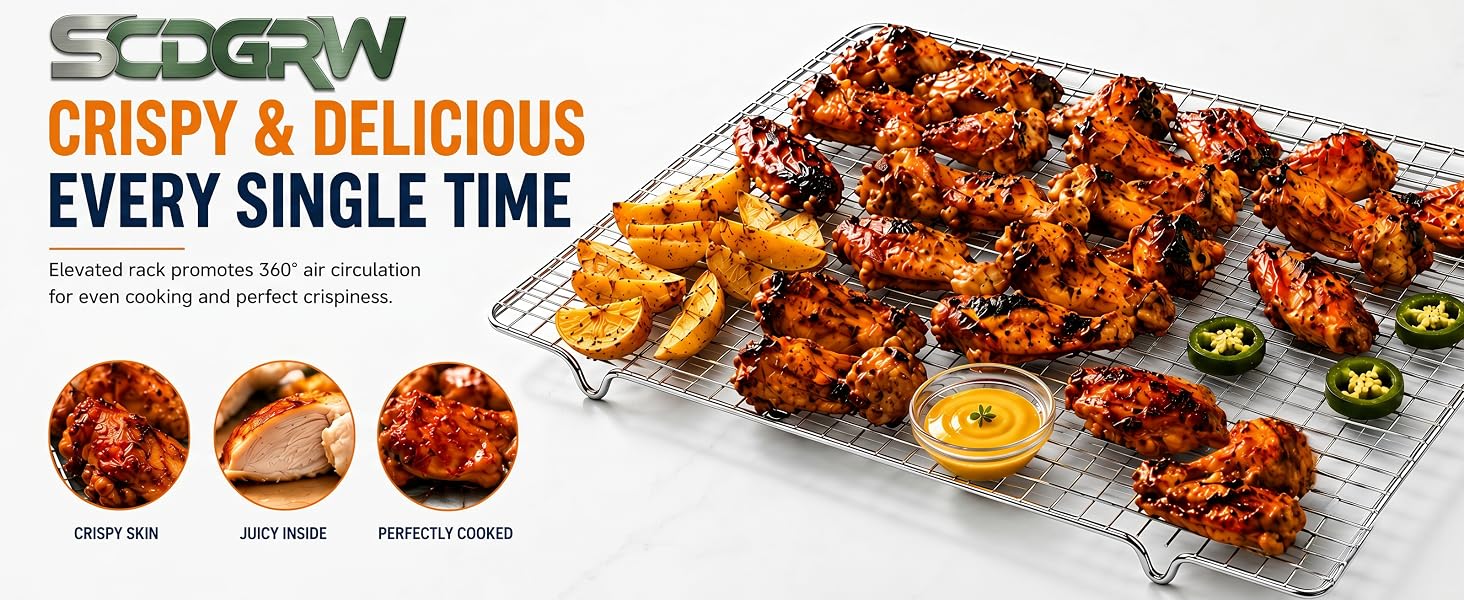 Cooling Racks for Cooking and Baking