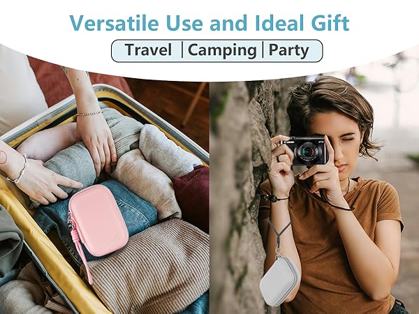 Linpr Digital Camera Case Compatible with CAMKORY/for KODAK PIXPRO/for Lecran/for VAHOIALD/for Canon