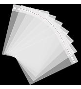 Aubeco 240pcs 4x6 inch Small Clear Resealable Cello Bags Cellophane Bags, Polypropylene Bags for ...