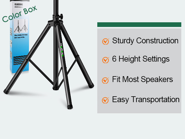 tripod speaker stand