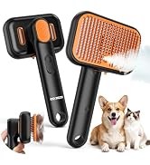 ddxcoo Steam Cat Brush for Shedding, Self-Cleaning Deshedding Grooming Comb | Large Capacity Tank...