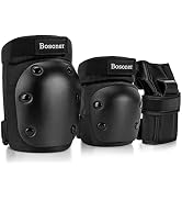BOSONER Kids/Youth/Adult Knee Pad Elbow Pads Guards Protective Gear Set for Guards Roller Skates ...