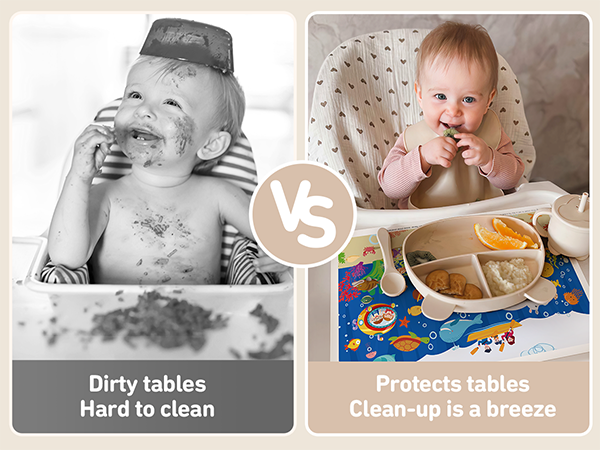 Disposable Placemats for Baby