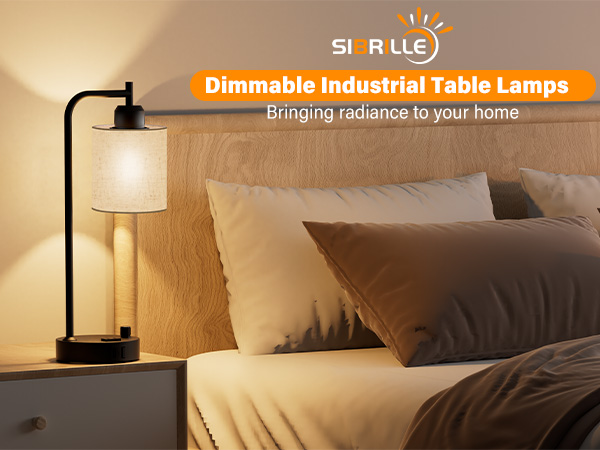 Industrial Table Lamps