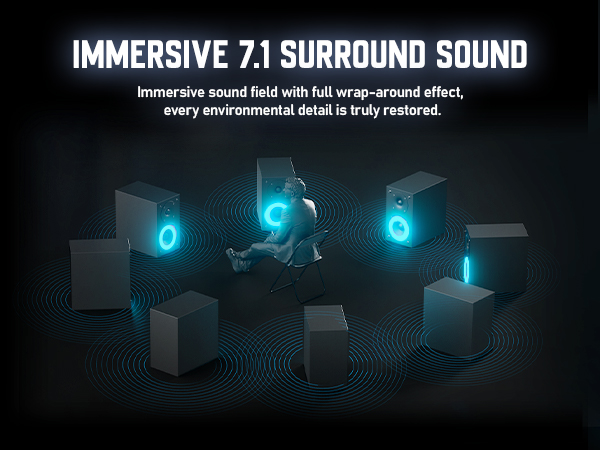 7.1 Surround Sound Headset