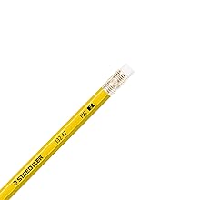 white eraser on pencil