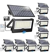 8 Pack Solar Outdoor LED Wall Lights,20W Solar Motion Sensor Security Lights with 3 Lighting Mode...