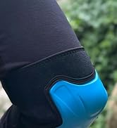 Adult Knee Pads for Men Women, Gardening Kneeling Pad with Non-slip Straps for Construction Mecha...