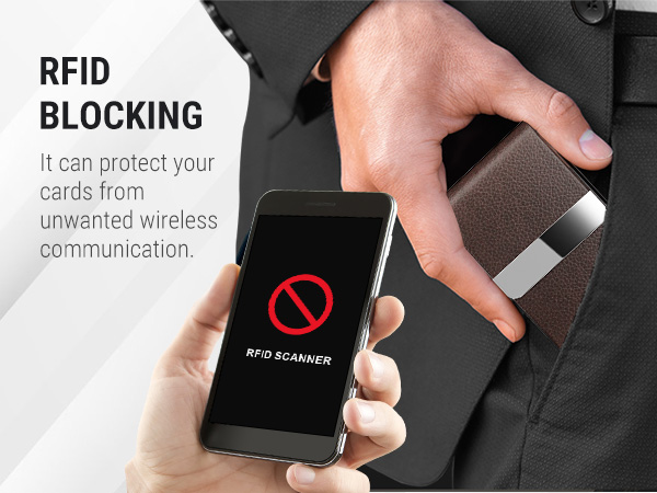 PU Leather Business Card Case