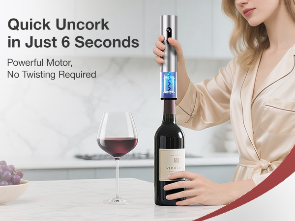 Quick Uncork in Just 6 Seconds