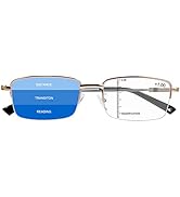 MIRYEA Progressive Multifocus Computer Reading Glasses Blue Light Blocking Readers